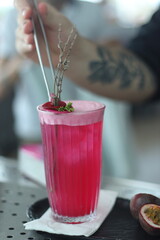 Coctail holiday drink