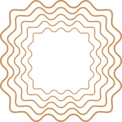 Aesthetic Minimalist Lined Shape