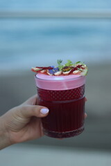 Coctail holiday drink