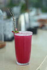 Coctail holiday drink