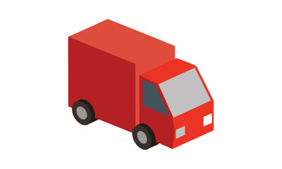 Delivery Truck Shipping Transport Icon