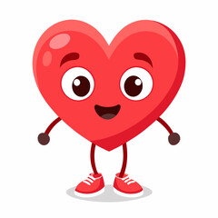 funny cartoon heart