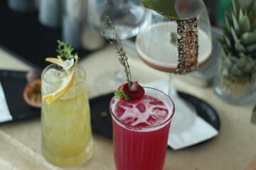 Coctail holiday drink