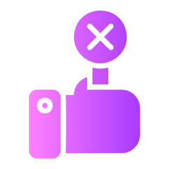 wrong gradient icon