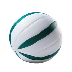 Volleyball isolated, cut out png  on transparent background