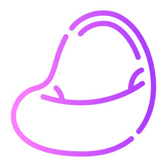 beanbag gradient icon