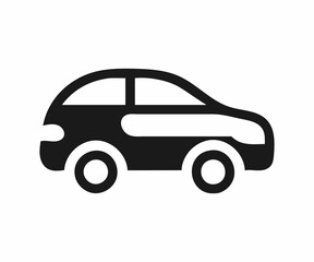 Stylish Line Art Illustration of a Modern Sedan