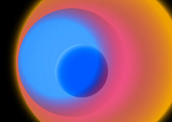 Abstract modern gradient blur design elements background.