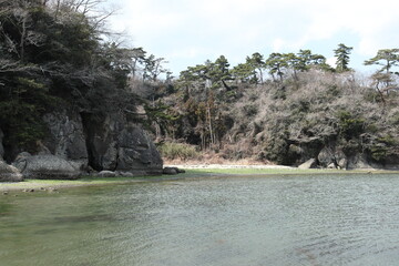 第146震洋隊基地跡　日本の歴史　第二次世界大戦　史跡　宮城県