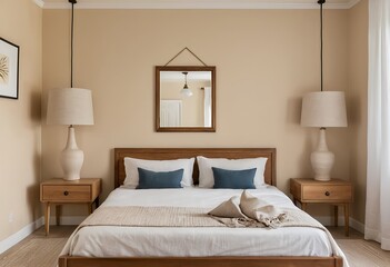 Modern Minimalist Bedroom Interior