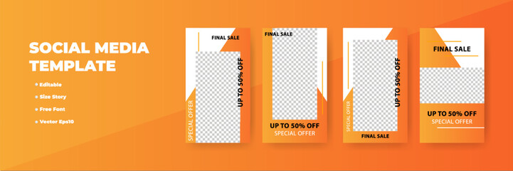 Modern Social Media Template for Sales