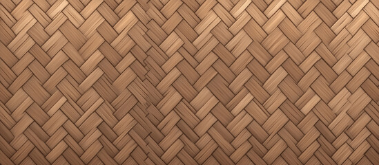 a seamless herringbone wood pattern in warm oak tones as a product presentation base