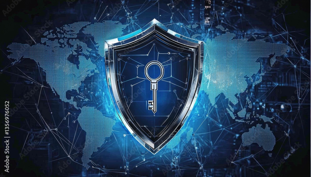 Aufkleber emphasis on combining security and technology in the digital world.