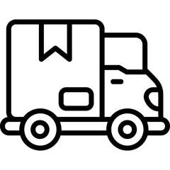 Delivery line icon