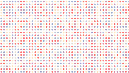 Colored Halftone Raster Design for Text