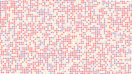 Colored Halftone Raster Design for Text