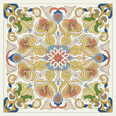 Fototapeta premium vector illustration hires Collection of High-Resolution Abstract Ramadan Islamic Seamless ornament Patterns with Diverse Designs and Textures 