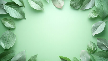Fototapeta premium Soft pastel environmental background with copy space
