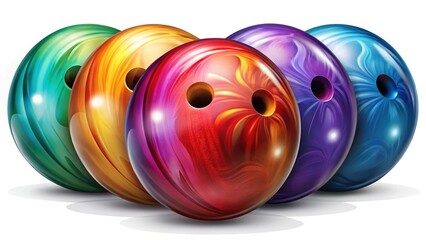 Bowling Ball Vector Illustration - Sport Equipment Graphics