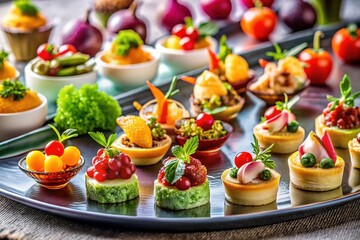 Delicious Finger Foods Platters Culinary Appetizers
