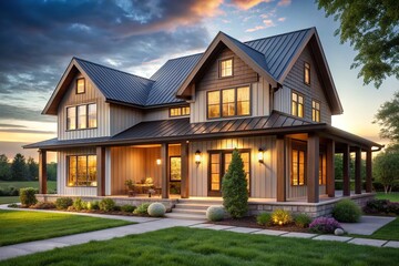 Modern Farmhouse Home Exterior Design Ideas