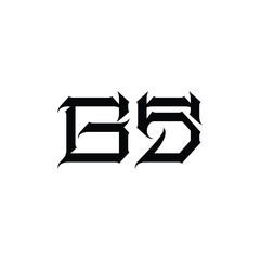 GS monogram logo design letter text name symbol monochrome logotype alphabet character simple logo