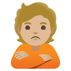 Person with Arms Crossed