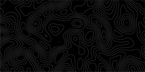 Topographic canyon geometric map relief texture with curved layers and shadow. abstract White background with a beautiful pattern, Topographic contour lines vector map seamless pattern vector.