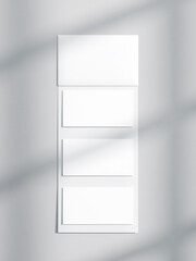 Wall calendar mockup