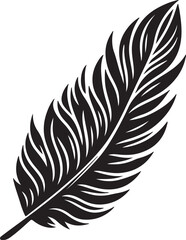 Obraz premium feather vector illustration