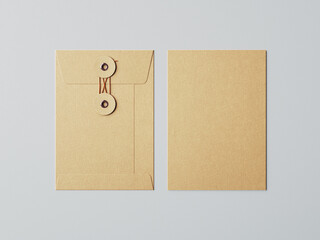 String envelope mockup