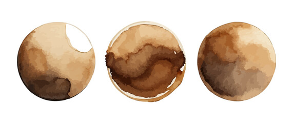 Splatter ink vector dirt stain brown brush. Paint inkblot black blob ink splatter grunge isolated background design.