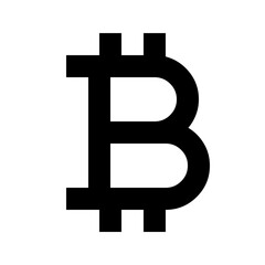 Obraz premium Bitcoin Icon