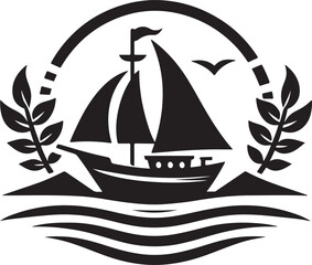 sailing ship silhouette