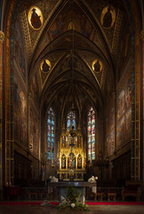 interior of the cathedral of the holy sepulchre