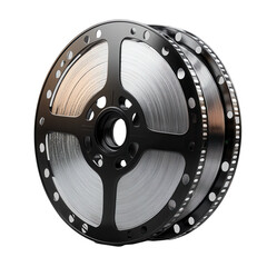Obraz premium Film Reels Classic Cinema Movie Memories Nostalgia isolated on transparent background