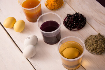 Natural Way to Dye Easter Eggs