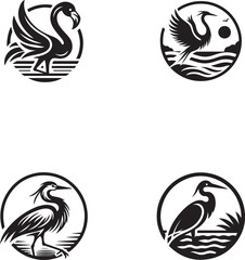 vector illustration of a bird