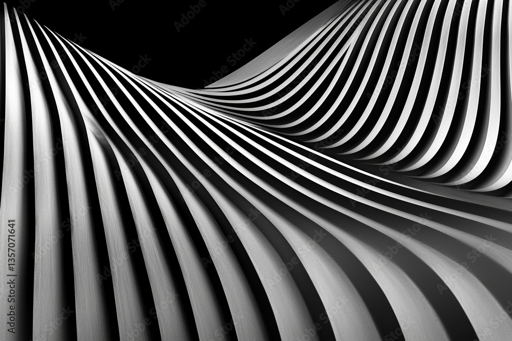 Poster minimalist modern style is a key element in architecture, emphasizing simple design details and the 