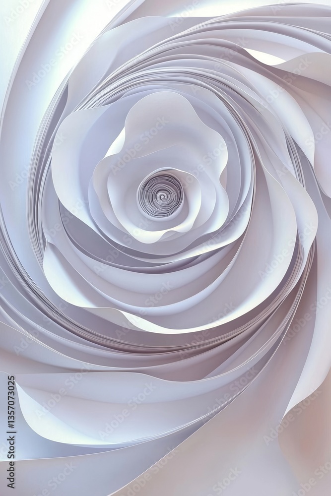 Aufkleber the abstract background includes a structure accompanied by wavy white elements