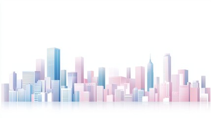 Obraz premium In the cityscape, bold colors and dynamic abstract forms intertwine with vibrant geometric shapes to evoke a sense of urban energy and modern design