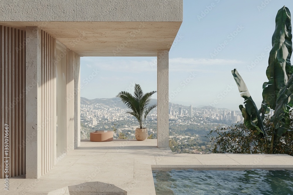 Poster d rendering is the term for this image, which is a 3d rendering of a home interior that does not inc