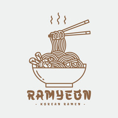 Noodle logo Vector is a suitable and flexible design for businesses of all sizes.