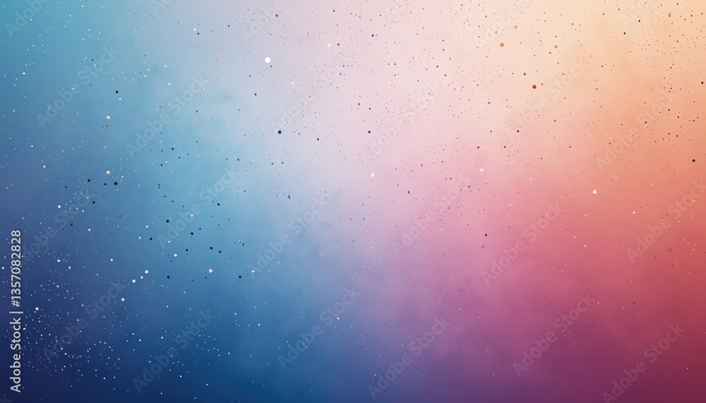 Poster captivating cosmic particle dance abstract space digital illustration ethereal environment wide-angl