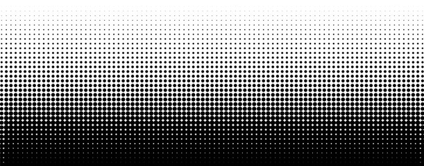 Halftone dot pattern gradient background circle comic fade.