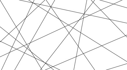 Abstract black geometric random chaotic lines background. Luxury premium lines background.