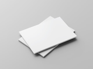 Landscape brochure mockup