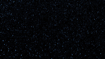 Starry night sky. Galaxy space. Glowing stars in the night. New Year, Christmas and celebration background concept.