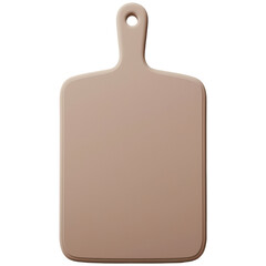modern clay cutting board with sleek design, perfect for culinary tasks and serving. Its neutral color adds elegance to any kitchen setting