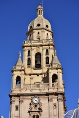 catholic Cathedral Church of Saint Mary in the town of Murcia,Spain